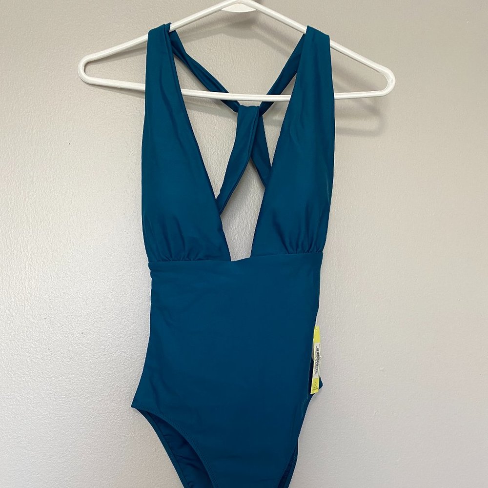 Summersalt Teal One-Piece Swimsuit